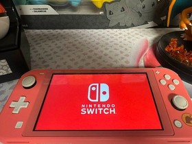 Nintendo Switch Lite Coral Isabelle Aloha Limited Edition HDH-001 USED Console