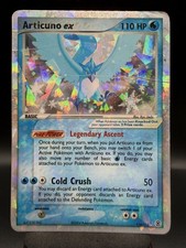 Articuno EX FireRed & LeafGreen Cracked Ice Holo Card 114/112 Secret Rare HP on eBay