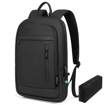 Business Backpack for Men Lightweight Commute Laptop Backpack Anti-Theft Wate...