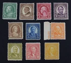 CKStamps: US Stamps Collection Scott#581/591 Mint H OG Incomplete