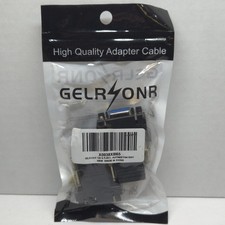VGA to RJ45 Adapter Kit Male  Female CAT5 CAT6 15 Pin Converter