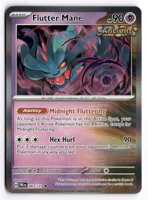 Flutter Mane - RARE SV: Prismatic Evolutions 043/131