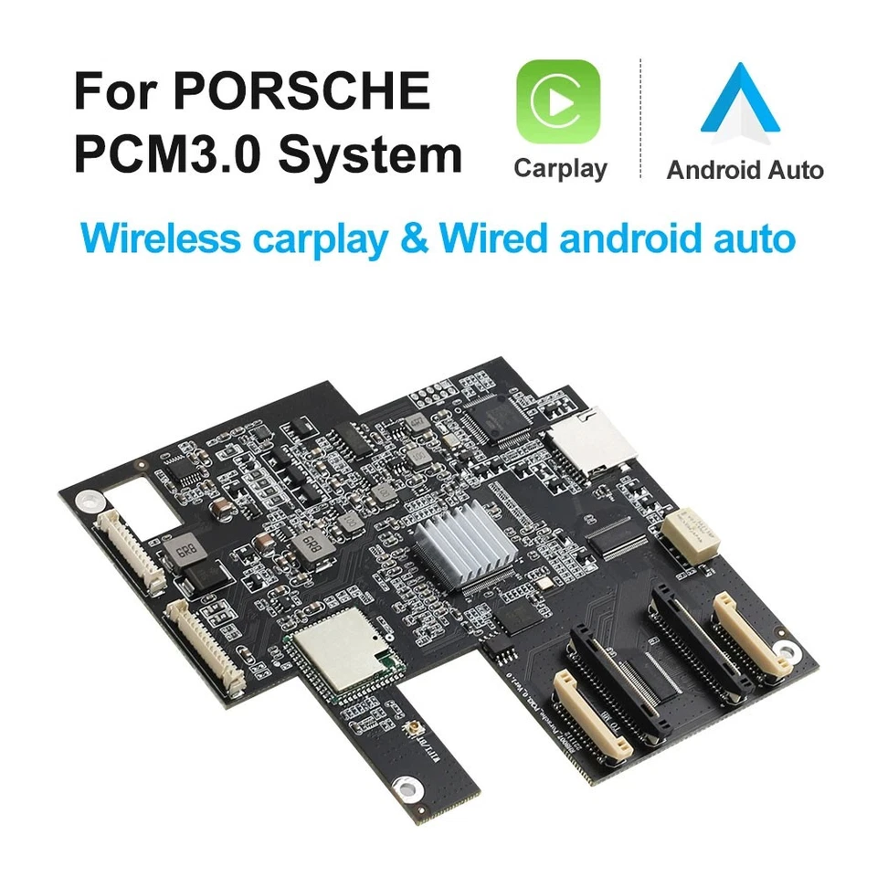 Wireless Carplay Android Auto For Porsche Cayenne Cayman 2009-2012 PCM3.0 7 inch - Image 3 of 4