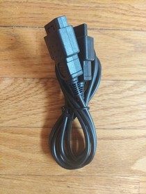 Sega Saturn Console W/Cords - MK-80000A Black - Tested/Works - Fast Shipping!