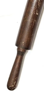 VINTAGE WOODEN ROLLING PIN SMALLER THAN USUAL Great To Use Or Display