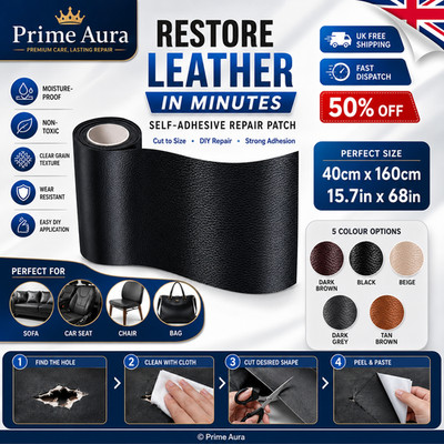 Selbstklebendes Leder Reparatur Flicken Band für Sofa Autositz Stuhl Tasche Zum Selbermachen Reparatur