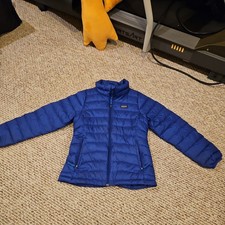Patagonia Down Dark Blue Winter Girls M 10 Insulated Coat Jacket