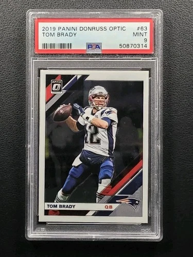 2019 Panini Donruss Optic - Tom Brady #63 PSA 9
