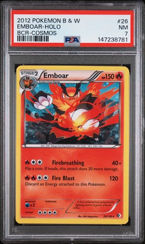 Emboar graded PSA 7 for sale on eBay