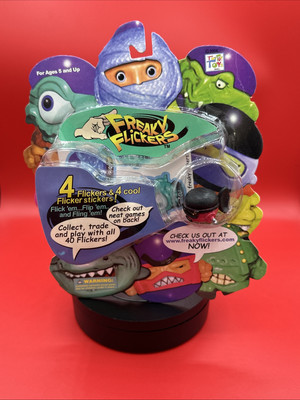 Vintage 2004 Freaky Flickers Toys Trading Playable Figures Brand