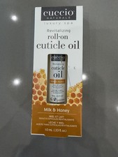 Cuccio Natural Revitalizing Roll-On Cuticle Oil Milk & Honey Rollerball 0.33floz