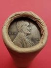 XF 1914-S LINCOLN WHEAT CENT 1924S LINCOLN WHEAT PENNY COIN ROLL ENDS BANKROLLED