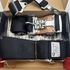 G-Force 6000BK Complete Safety Harness 5-Point Latch Individual-Type NEW Exp