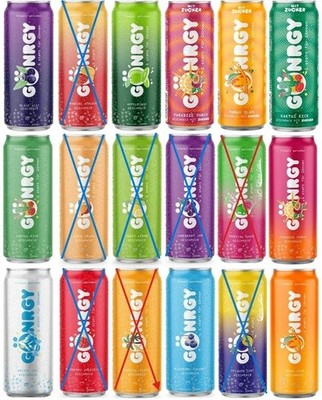 Gönrgy Energy by Montanablack  Alle 15 Sorten 15er Pack EINWEG Pfand