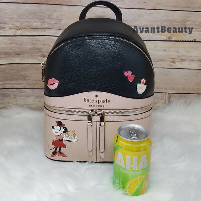 Kate Spade Minnie Mouse Pink Backpack Kate Spade Haul | Disney x Kate Spade Minnie Mouse Backpack  main image 4
