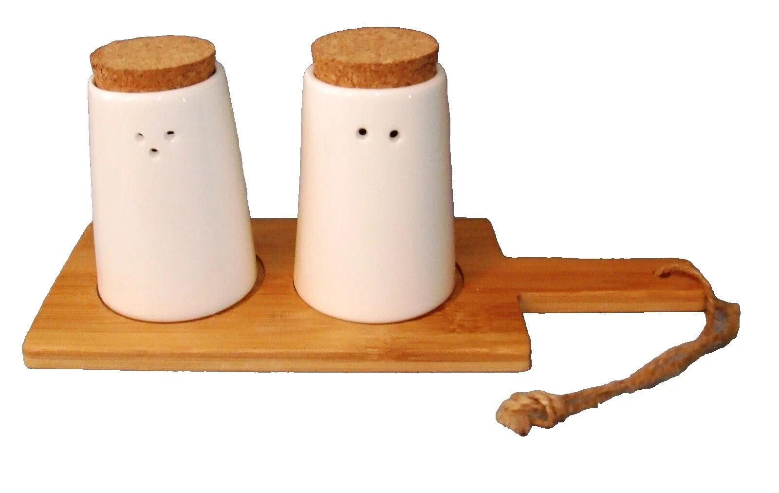Sales White Salt & Pepper y pimenteros