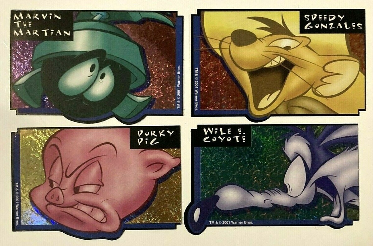 Looney Tunes Stickers Extreme Expressions Full Set of 12