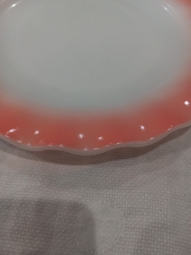 Hazel Atlas Crinoline Pink Plate - Picture 4 of 12