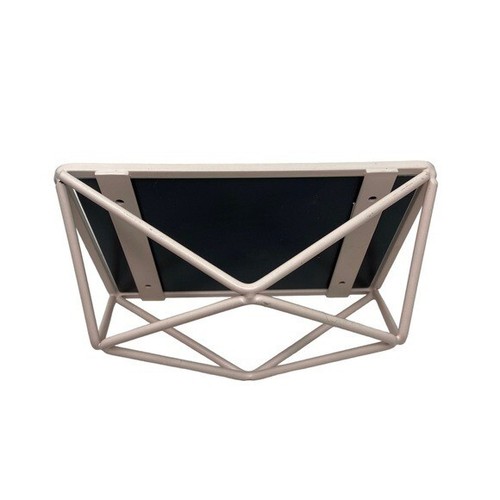 Geometric | Small | Personal Vanity Mirror | 7" x 5”x 2.5" | Pink - 第 2/6 張圖片