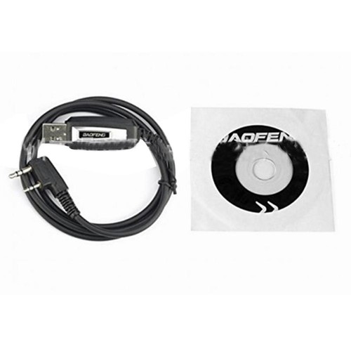 Kabel do programowania USB i oprogramowanie CD do Baofeng UV-5R BF-888S Walkie Talkie - Zdjęcie 2 z 9
