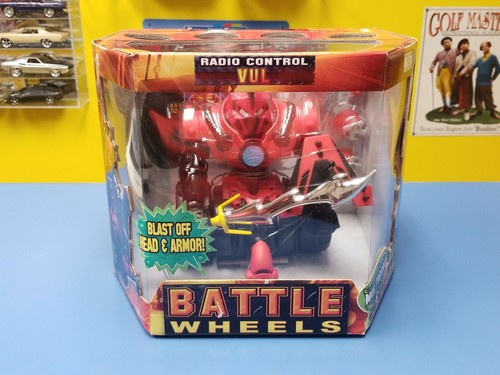 JOHNNY LIGHTNING BATTLE WHEELS RADIO CONTROL "RED" VUL "NEW" - Picture 2 of 9