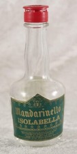 Maddarinello Isolabella Liqueur bottle Empty 3.5" tall collectable
