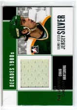 2010-11 ITG Decades 1980s Game Used Jerseys Silver #M17 Craig Hartsburg *#/30