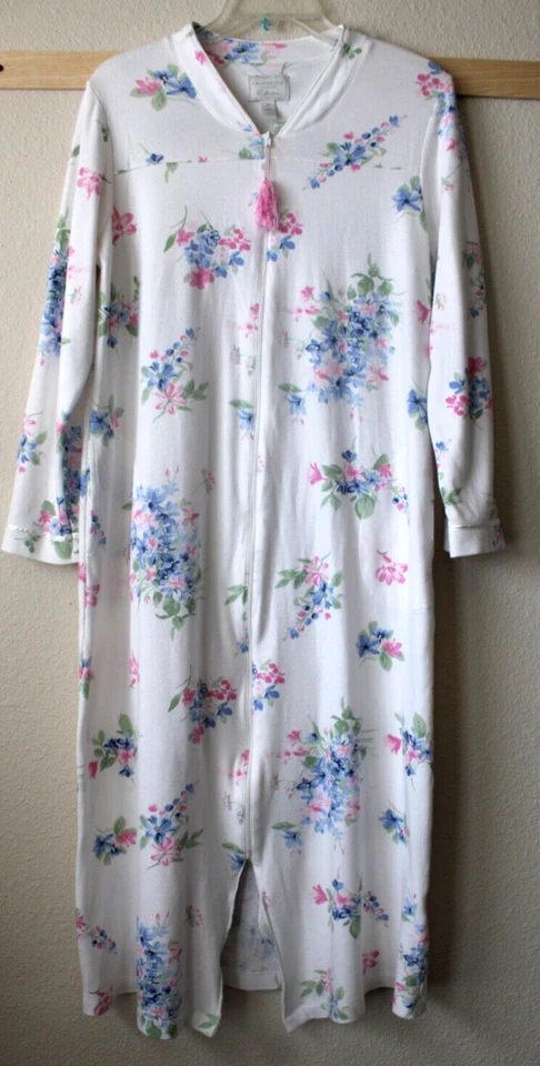 Bata Charter Club para mujer 100 % algodón elástica talla M Foto 2 de 4