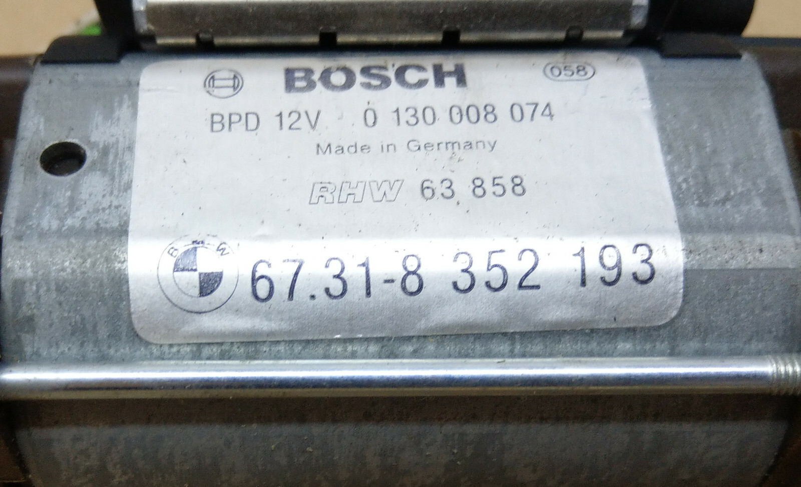 BMW E38 E39 Stellmotor Sitz Neigungs und Höhen Verstellung 8352193  