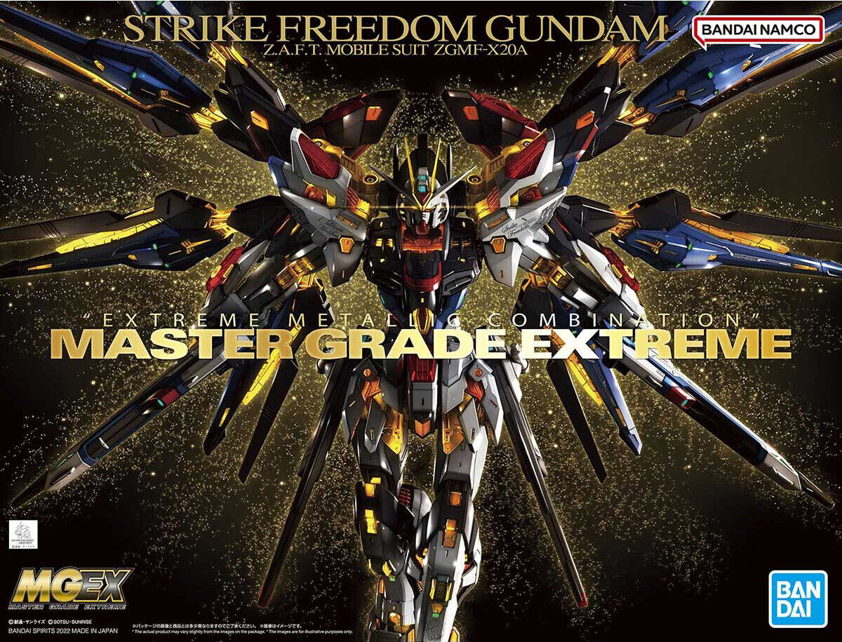 GUNDAM - 1/100 Strike Freedom Master Grade Extreme Model Kit GUNDAM - 1/100 Strike Freedom Master Grade Extreme Model Kit