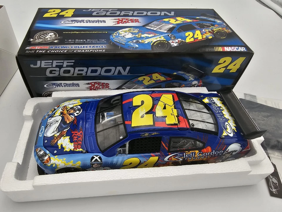 2008: Ellite Jeff Gordon #24 Velocità Racer Impala Ss Modellino Auto Nuovo - Immagine 2 di 4