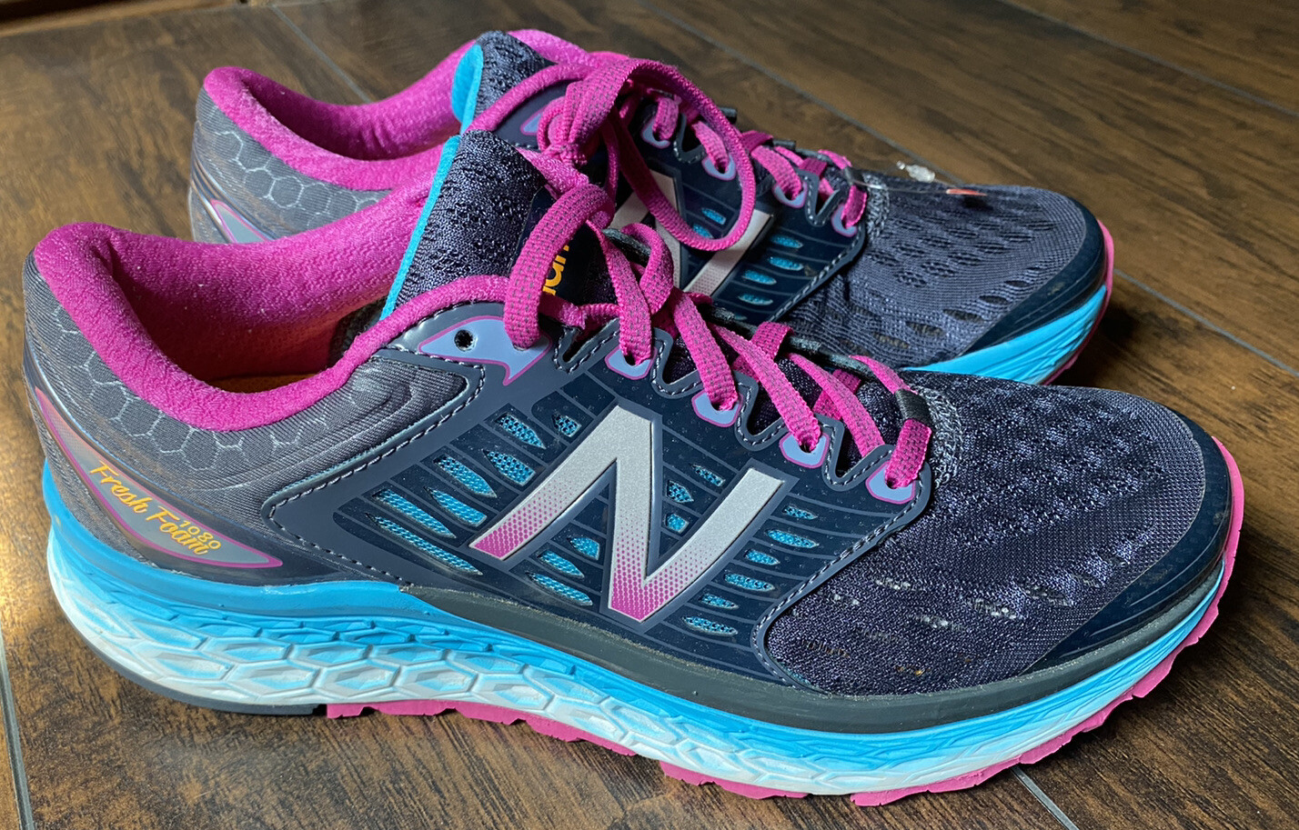 New Balance Womens FF 1080 V6 W1080BP6 Blue Running Shoes Sneakers Size 8 B  | eBay