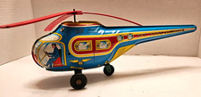 Chein Tin Lithographed Friction Toy Town Helicopter