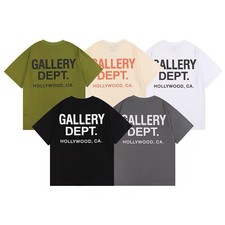 Nueva Camiseta Hombre Mujer Impresión Galería Departamento Manga Corta High Street