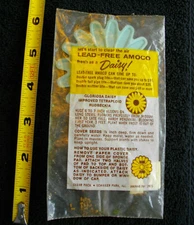 AMOCO Gas Oil 1971 ADVERTISING BP Lead-Free DAISY SEED PACK Very Rare Unopened