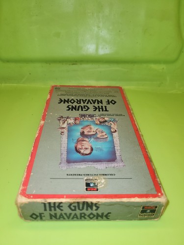 The Guns of Navarone Gregory Peck Columbia RCA 1985 HIFI VHS Kassette Film 1961 - Bild 5 von 7