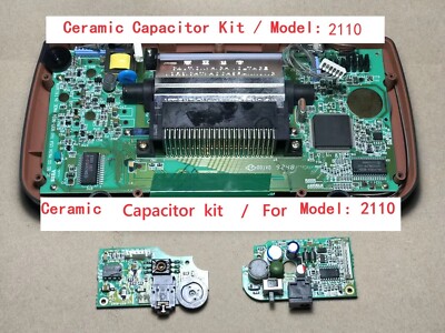 Condensatori SEGA Game Gear Kit Condensatori Di Qualit&agrave; Per SEGA Game Gear - Set Completo In Ceramica Per Riparazione Console Kit Condensatori Elettrolitici