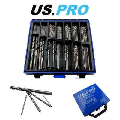 US PRO 99 Piece HSS Metric Drill Bits Set 1.5 - 10mm 2644