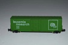 N Scale Roundhouse Leukemia Research 50' Single Door Reefer 1981 C42907