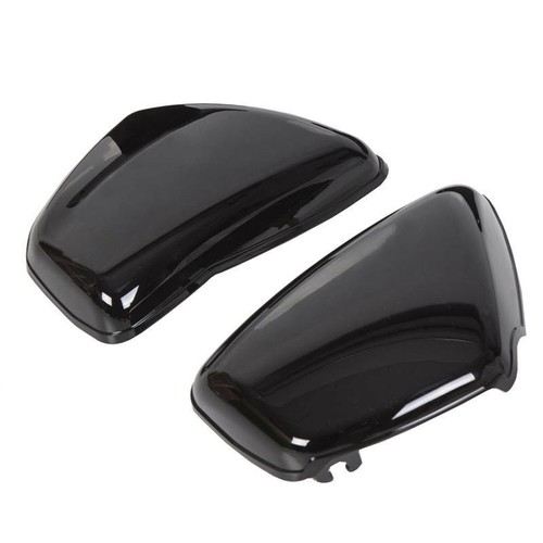 Pair Black Panel Cover For Yamaha 1984-up XV 700 750 1000 1100 Virago Left&Right - Picture 2 of 7