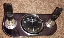 Ammeter Gauge + 2 Switches