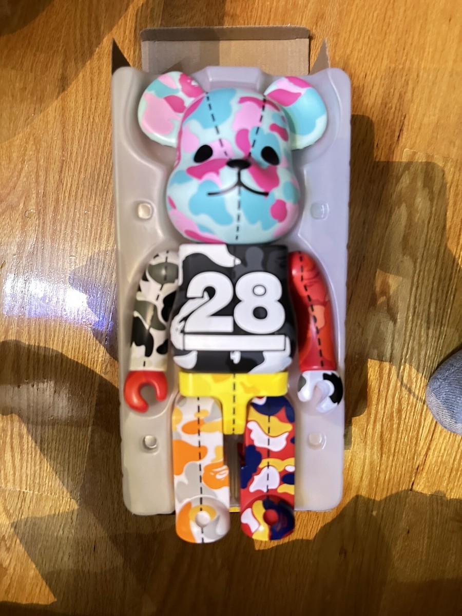 BE@RBRICK 400% A BATHING APE 28th ANNIVERSARY BAPE CAMO #3 BE@RBRICK 400% A BATHING APE 28th ANNIVERSARY BAPE CAMO #3