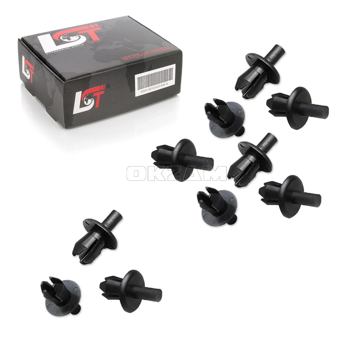 10x Wheel Housing Clip Panel Trim Clips for Skoda Octavia Roomster