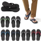 Mens Classic Flat Slip On Flip Flops by MIG Size 4-13 UK - BEACH POOL SLIDERS