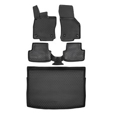 Floor Liner Mats Cargo Liner For Volkswagen Golf Gti 2021-up Full Set Custom Floor Liner Mats Cargo Liner For Volkswagen Golf Gti 2021-up Full Set Custom