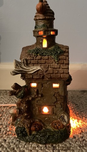 Pacific Rim Light Up Ceramic Haunted Mansion Halloween - Picture 5 of 10