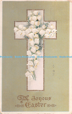 R540097 Postkarte Ein fröhliches Osterkreuz