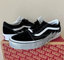 Vans Old Skool Bolt Sneakers Glitter Sidewall Black Shoes US 9.5, 10, 10.5