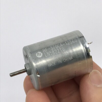 Motor 2mm Eje Motor DC Mabuchi RF-370CB-12560 - 12V, 3700 RPM, Eje De 2mm - Mini Motor De Escobillas Para Proyectos Motor Mini Mabuchi