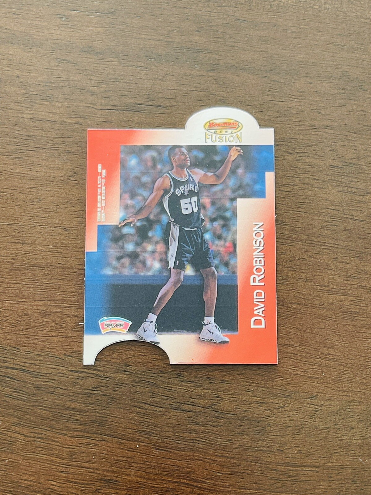 1998-99 Bowman's Best - Mirror Image #MI20 David Robinson, Greg Ostertag